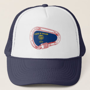 Casquette Drapeau Oregon Escalade carabiner
