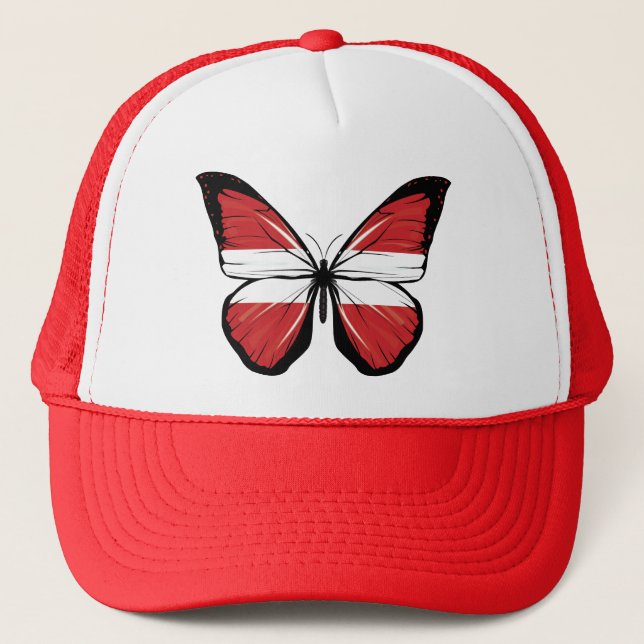 Casquette Drapeau papillon autrichien (Devant)