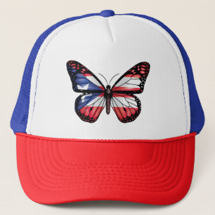 Casquette Drapeau papillon de Porto Rico