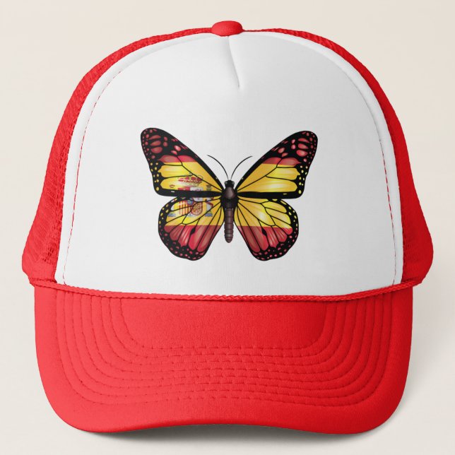 Casquette Drapeau papillon espagnol (Devant)