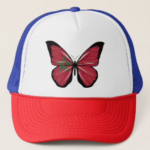 Casquette Drapeau papillon marocain