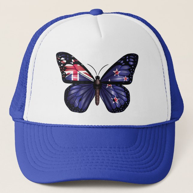 Casquette Drapeau papillon néo-zélandais (Devant)