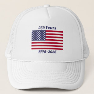 Casquette Drapeau patriotique 250 ans 1776-2026