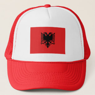 Casquette Drapeau patriotique albanais