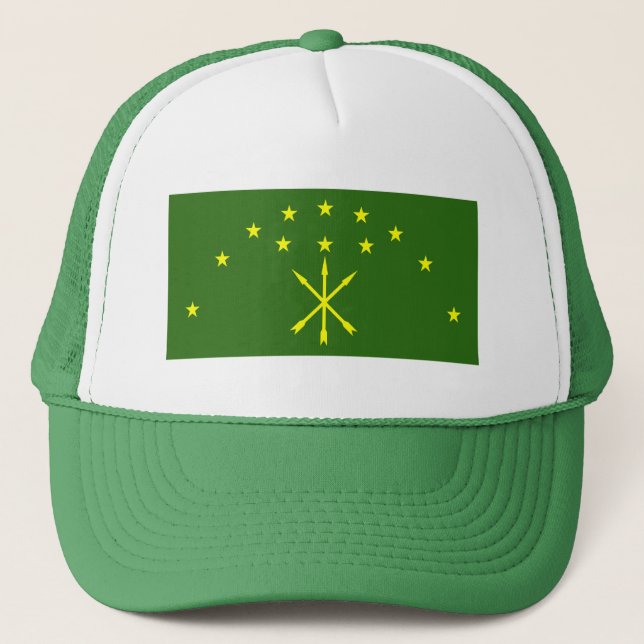 Casquette Drapeau patriotique d'Adyguée (Devant)