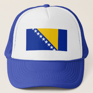 Casquette Drapeau patriotique de Bosnie-Herzégovine