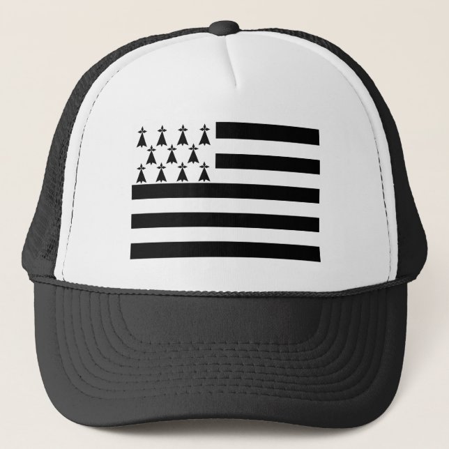 Casquette Drapeau patriotique de Bretagne (Devant)