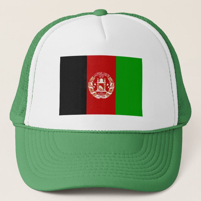 Casquette Drapeau patriotique de l'Afghanistan (Devant)