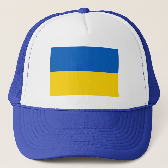 Casquette Drapeau patriotique ukrainien (Devant)