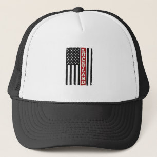 Casquette Drapeau Patriotique Vertical Luckyland Vintage