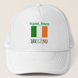 Casquette Drapeau personnalisé de l'héritage de l'Irlande