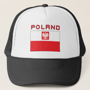 Casquette Drapeau polonais de faucon avec la Pologne
