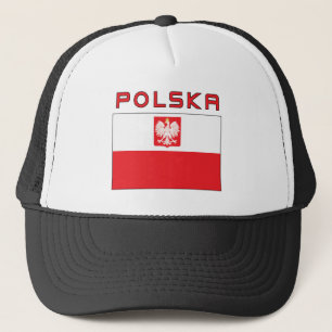 Casquette Drapeau polonais de faucon avec Polska