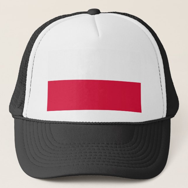 Casquette Drapeau Polska - Pologne (Devant)