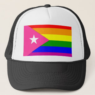 Casquette Drapeau portoricain de gay pride