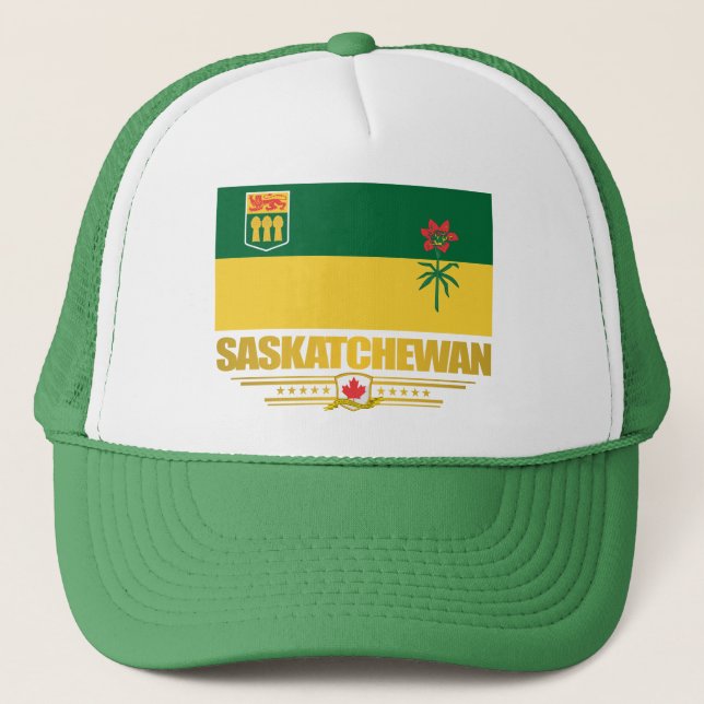 Casquette Drapeau Saskatchewan (Devant)