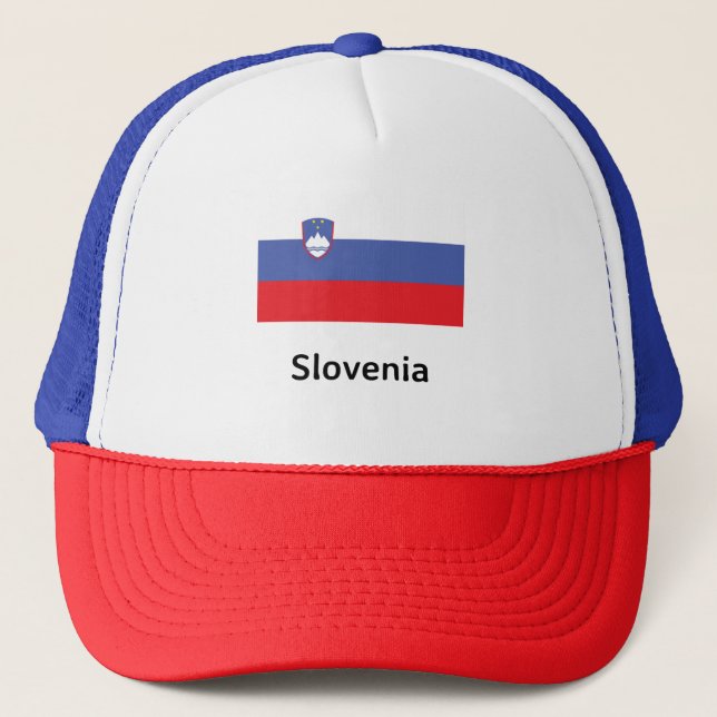 Casquette Drapeau Slovénie (Devant)