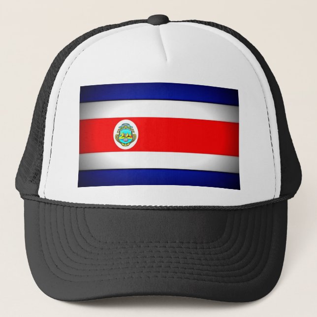 Casquette Drapeau stylisé du Costa Rica (Devant)