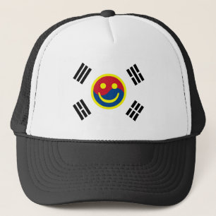 Casquette Drapeau sud-coréen de visage (version 2)