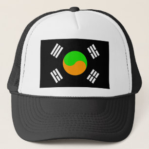 Casquette Drapeau sud-coréen négatif
