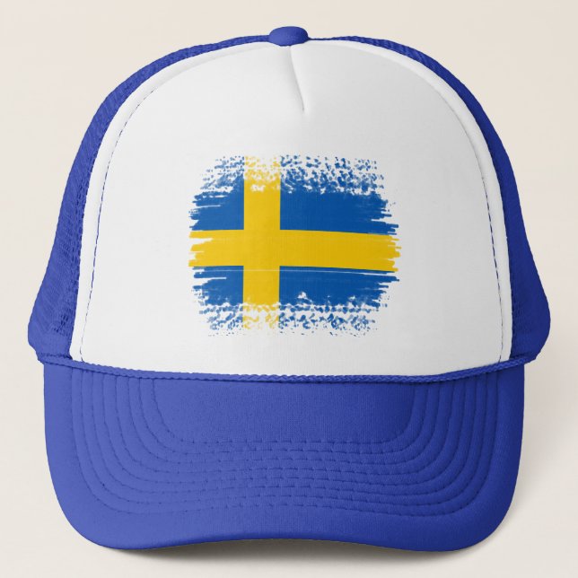Casquette Drapeau suédois (Devant)