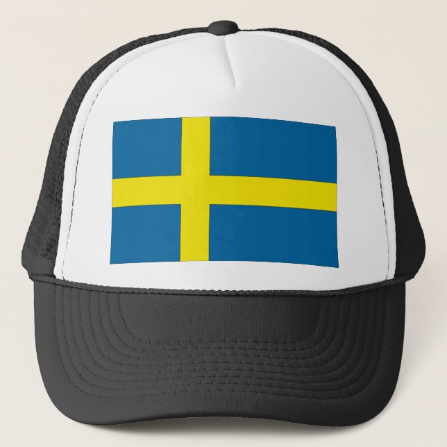 Casquette Drapeau suédois (Devant)