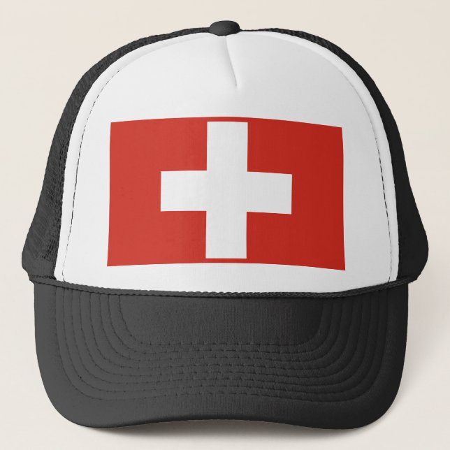 Casquette Drapeau suisse (Devant)