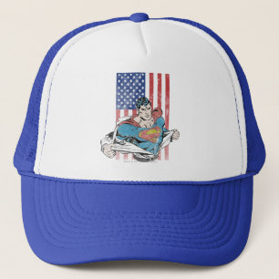 Casquette Drapeau Superman & US