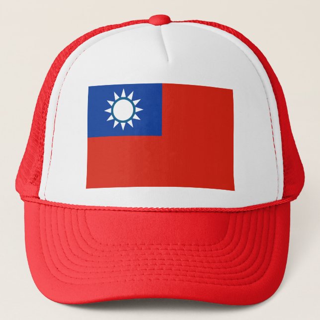 Casquette Drapeau Taïwan (Devant)