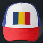 Casquette Drapeau Tchad<br><div class="desc">Drapeau patriotique du Tchad.</div>