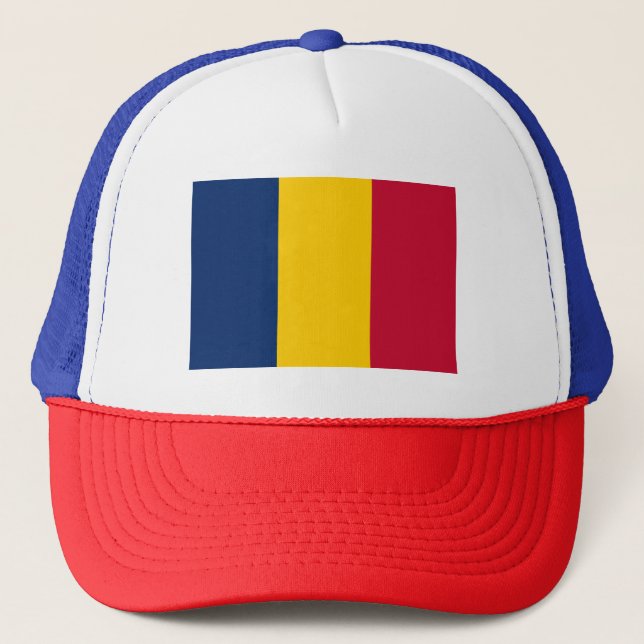 Casquette Drapeau Tchad (Devant)