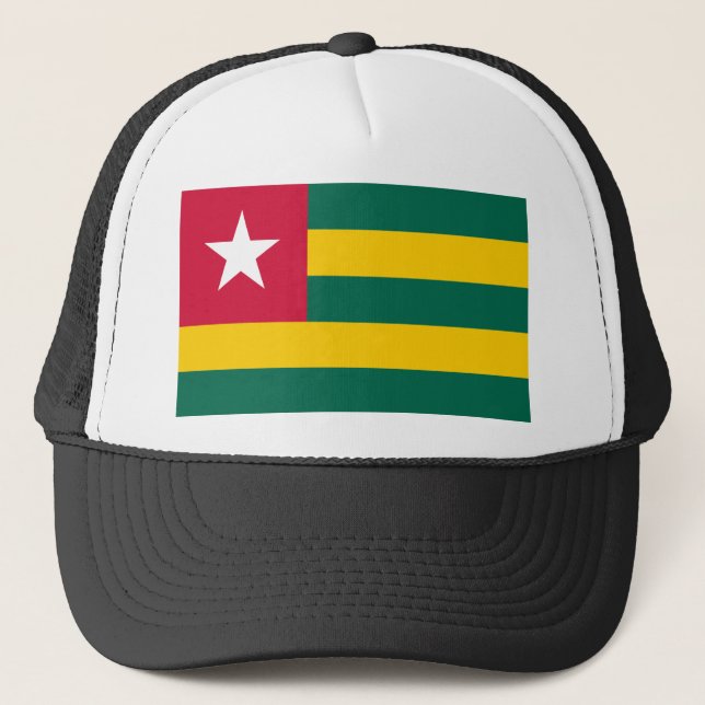 Casquette Drapeau Togo (Devant)