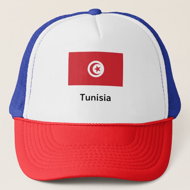 Casquette Drapeau tunisien (Devant)
