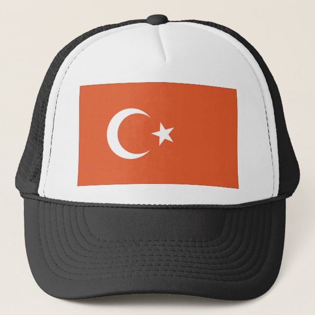 Casquette Drapeau turc (Devant)