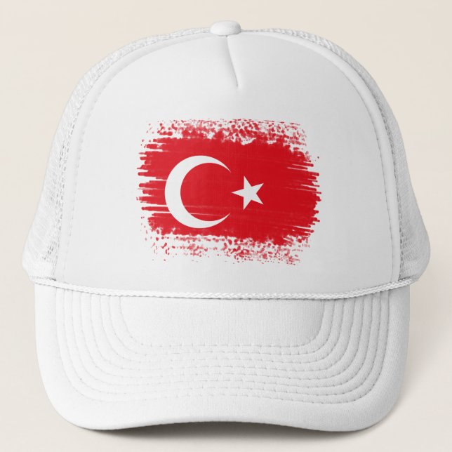 Casquette Drapeau turc (Devant)