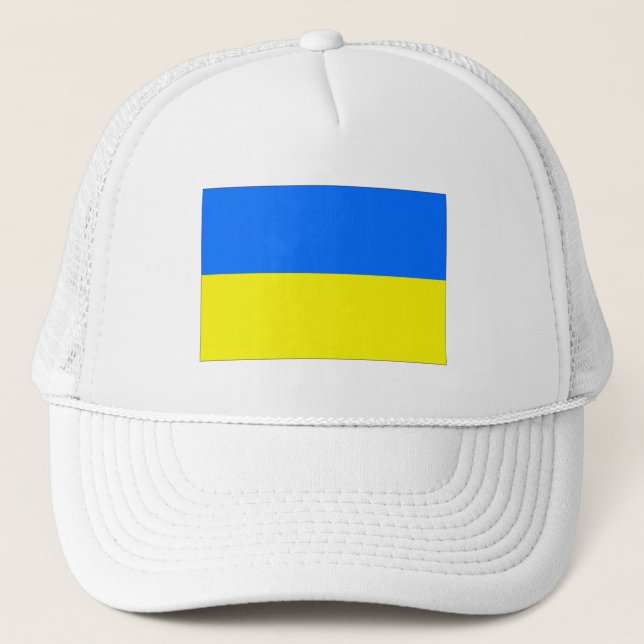 Casquette Drapeau Ukraine (Devant)