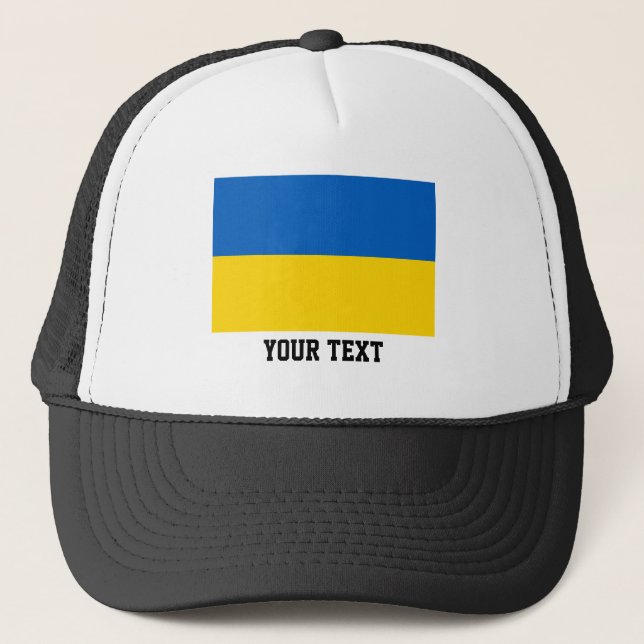 Casquette Drapeau ukrainien (Devant)