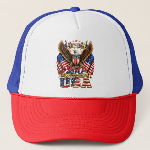 Casquette Drapeau USA 250e anniversaire 250 ans d'Amérique