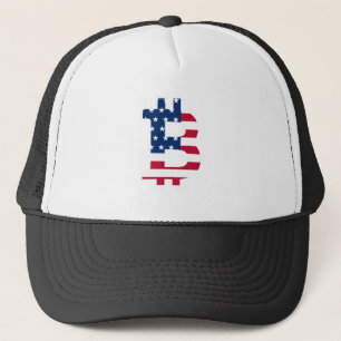 Casquette Drapeau Usa Bitcoin-Bitcoin-Cryptomonnaie-Blockcha