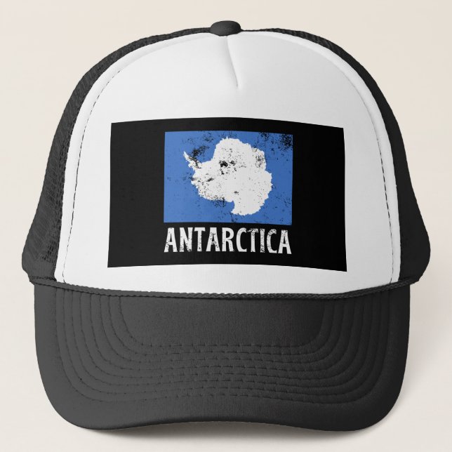 Casquette Drapeau vintage Antarctique (Devant)