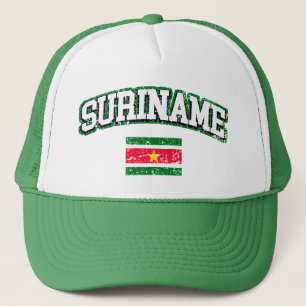 Casquette Drapeau Vintage du Suriname