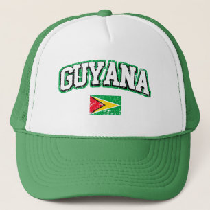 Casquette Drapeau Vintage Guyana