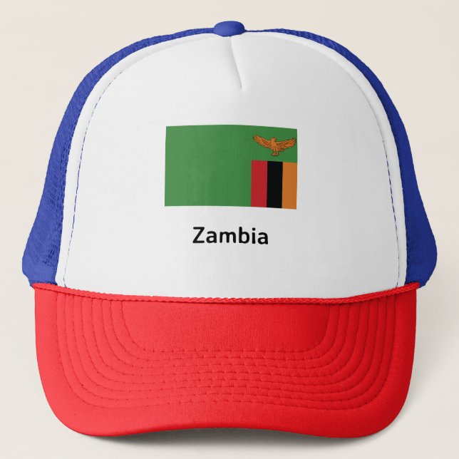 Casquette Drapeau Zambie (Devant)