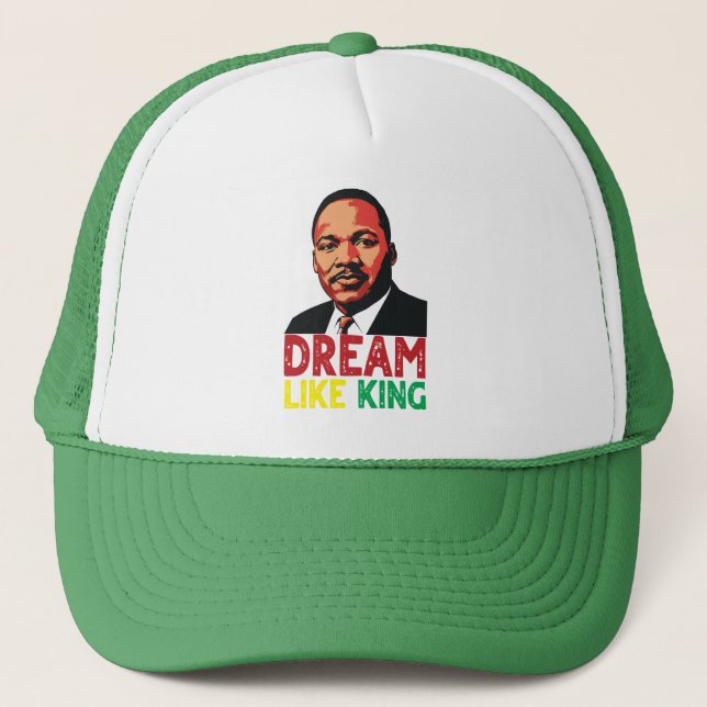 Casquette Dream Like King : L'inspiration de Martin Luther K (Devant)