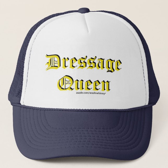 Casquette Dressage Queen (Devant)