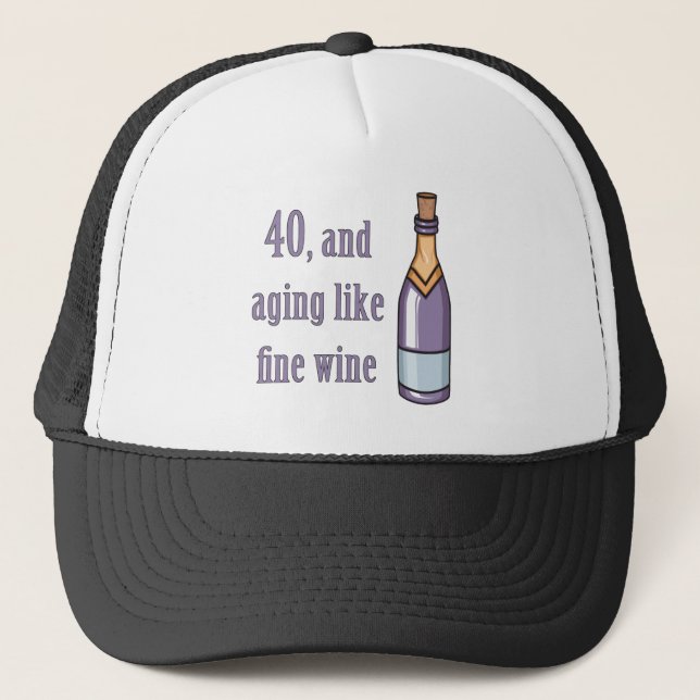 Casquette Drôle 40e anniversaire Idées cadeaux (Devant)