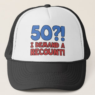 Casquette Drôle 50e anniversaire Gag cadeau