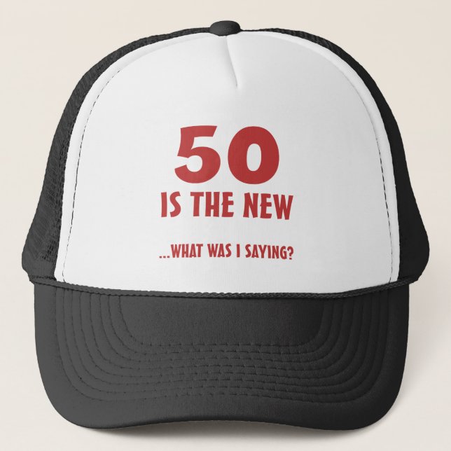 Casquette Drôle 50e anniversaire Gag Cadeaux (Devant)