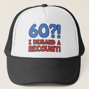 Casquette Drôle 60e anniversaire Gag cadeau