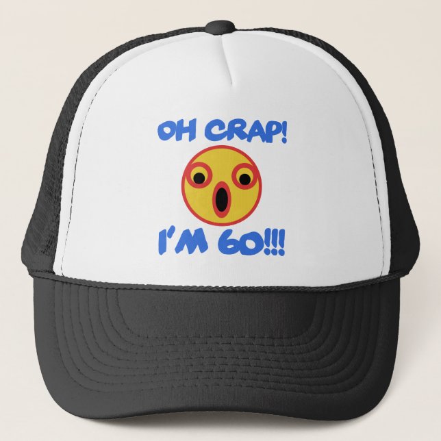Casquette Drôle 60e anniversaire Gag cadeau (Devant)